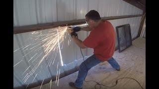 Install Window in Steel Building
