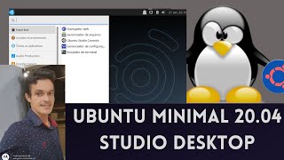 Ubuntu Minimal 20.04 LTS com Studio Desktop e Xfce 4.14 leve e rápido screenshot 1