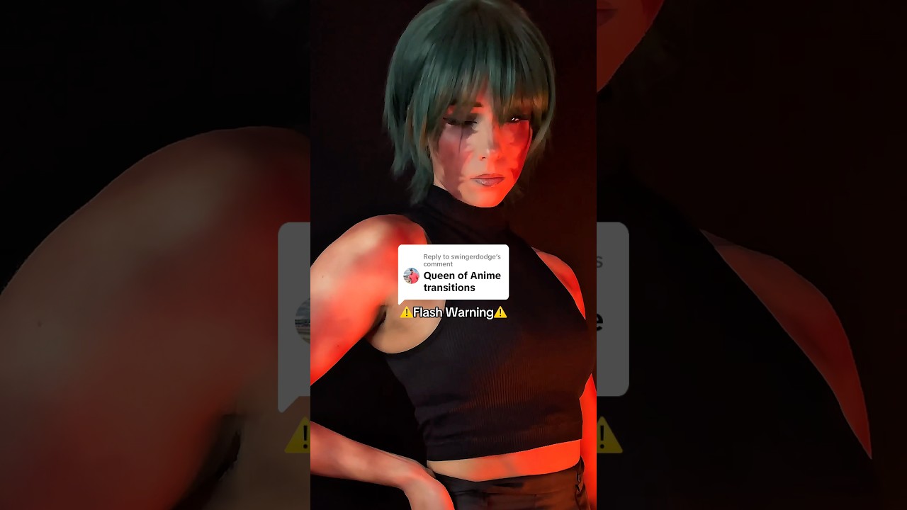 MAKI TRANSITION #makizenin #makizenincosplay #animetransition #jjk #jujutsukaisen #anime