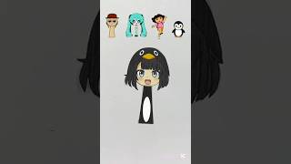Sprunki OC Goo Goo Gaga penguin phase 2 paper puzzle game!!❤️ #art #ytshort