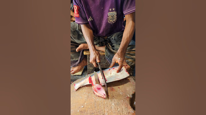 Amazing Hilsa Fish Cutting Skills In Bangladesh Fish Market By Expert Cutter #shorts