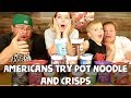 Americans Try Pot Noodle For the First Time || Foreign Food Friday