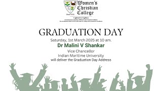 Graduation Day | Women's Christian College, Chennai