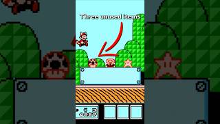 Mario 3 has UNUSED items ⭐