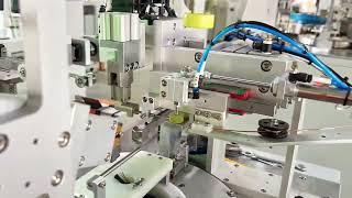 High efficiency and flexibility magnetic wire winding machine with high solution