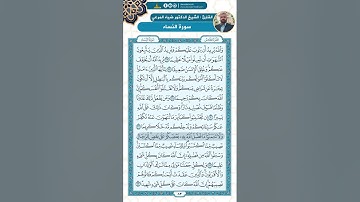 سورة النساء من الاية 27 - 37 / للقارئ ضياء المرعي