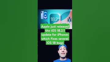 #apple released an #ios18 update to fix several #bugs #iphone users reported! #update #ios #software