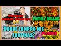 ❤️‍🔥 DONDE COMPRAR CORTINAS ECONÓMICAS⁉️ Fall DECORACIONES EN FAMILY DOLLAR/ vlog Leny Contigo