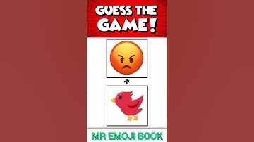 Can Guess The Game By Emoji Challenge || Test Your IQ Level 🤔 #Short #Shortfeed #ytshorts