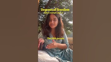 Degrees of freedom (Df) #day21 part 2 #simplystatistics