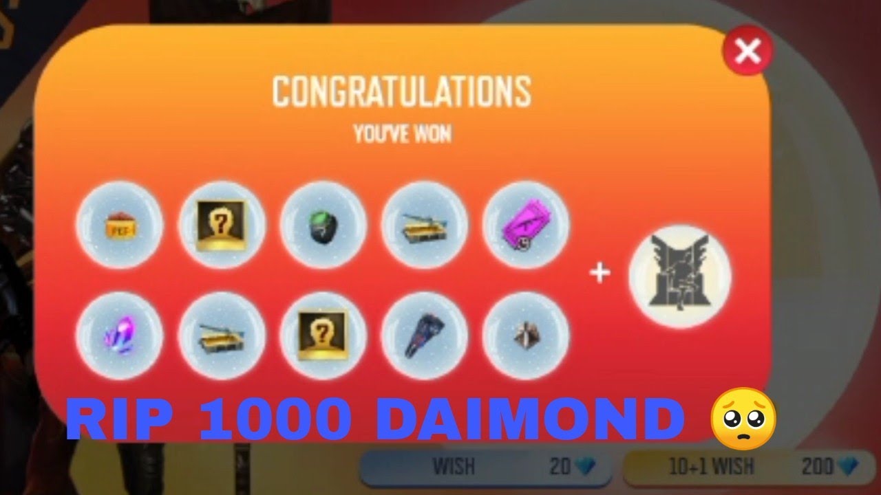 pro gamer wish trick |pro gamer wish event free fire |pro gamer wish | rip 1000 daimond 🥺