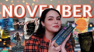 NOVEMBER WRAP UP 🌞🌲📒💬🪴🚀🍊