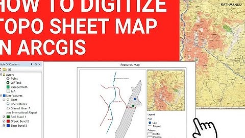 How To Digitize Toposheet Map In ArcGIS/Digitization Full Video Tutorial