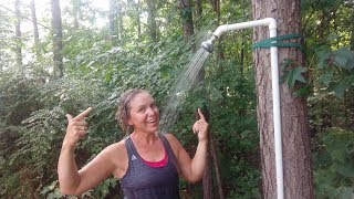 Portable Outdoor Shower Attachment for Water Hose - RV Camping and Glamping