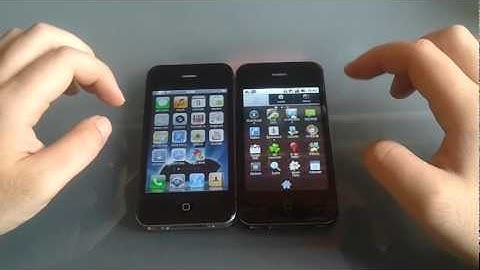!!NEW!! iPhone 4 *clone* with Android 2.3 !!NEW!!