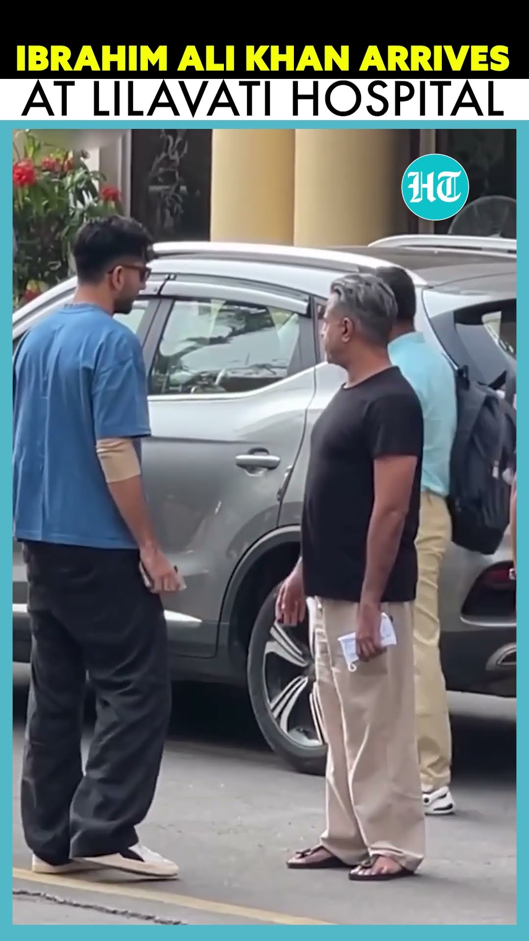 Ibrahim Ali Khan Spotted At Lilavati Hospital In Mumbai, To Meet Father Saif Ali Khan