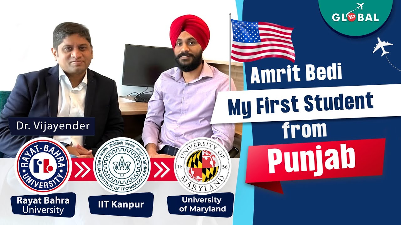 Extra ordinary Academic Journey of ordinary college student from Punjab