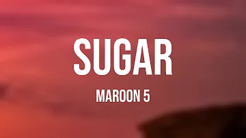 Sugar - Maroon 5 [Visualized Lyrics] 🎹