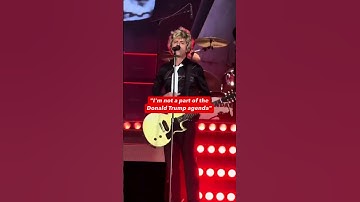 Thumbnail of Billie Joe Armstrong calls out Donald Trump