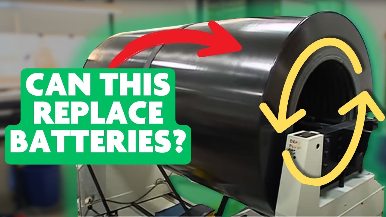 Repurposed Flywheel Can Flywheels Make Renewable Energy More Reliable? - YouTube
