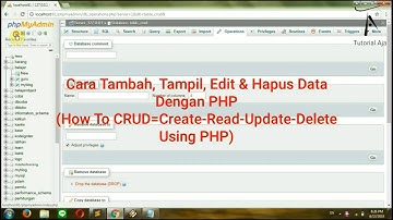 TutorialAja#3 Cara Tambah, Tampil, Edit & Hapus Data dengan PHP (CRUD Data Using PHP)