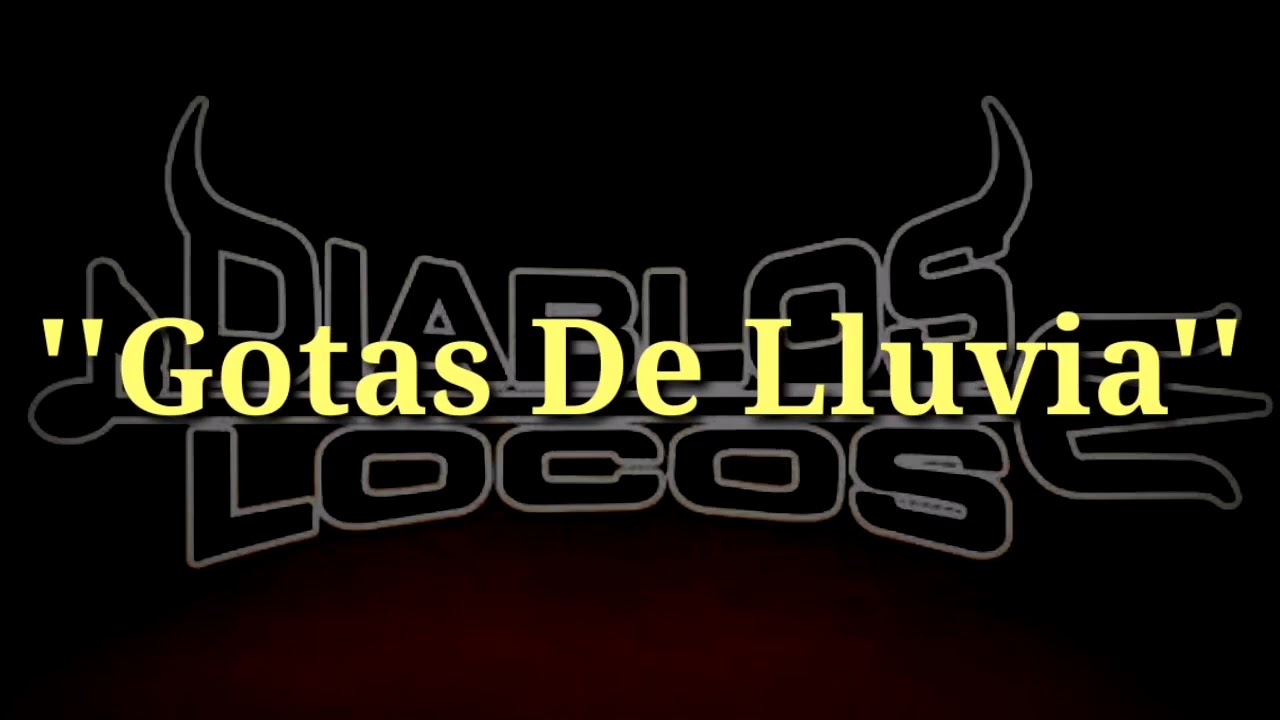 Karaoke gotas de lluvia diablos locos.. YouTube