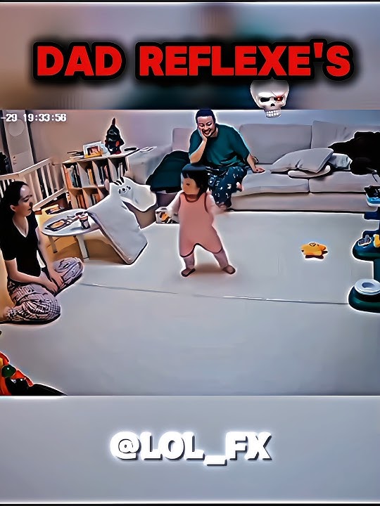 @VN_CETR DAD REFLEXES 💀🔥 Dad safe his baby capture in  camera #dadreflex #trolledit  #superdad