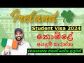  student visa 2024 sri lankans apply for free sinhala republic of ireland