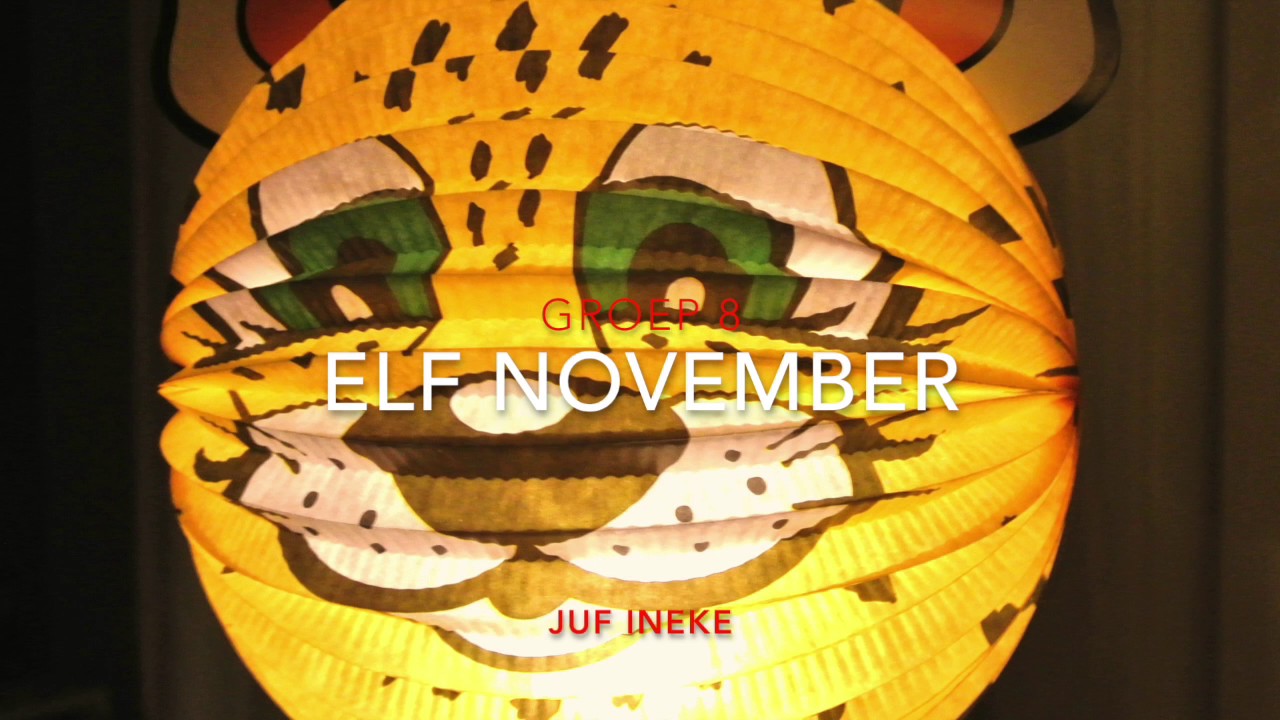 11 november, 11 november is de dag. Groep 8 DHC 11 Ineke 11nov - YouTube