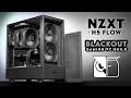 Shhh its lights out  nzxt h5 flow blackout gaming pc build  noctua n.15  radeon rx 7900 xt