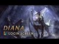 Diana, Scorn of the Moon | Login Screen (ft. Lisa Thorn) - League of Legends