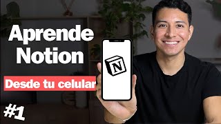 Como usar Notion en tu celular (Tutorial para principiantes)