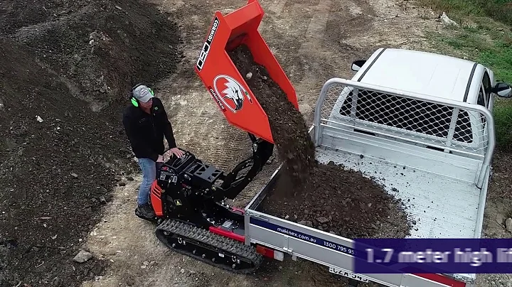 Cormidi Tracked Mini Dumpers - Promotional video - Mobile