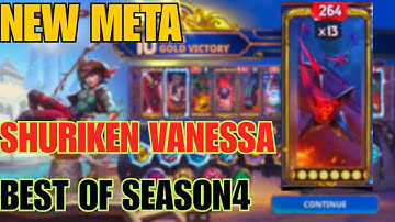 The Most Broken Vanessa Build in Season 4 – Shuriken Is INSANE!