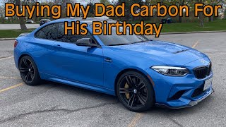 Buying Carbon For My Dad's BMW M2 CS + Grille Install