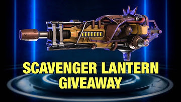 Special Edition Titan Weapon SCAVENGER LANTERN Giveaway | War Robots
