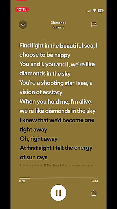 Diamonds ~ Rihanna #viral #dance #lyric #diamond #rihanna #shinebrightlikeadiamond #fypシ゚viral #fypシ