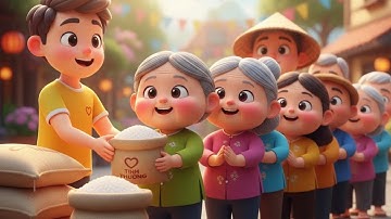 Phát Gạo Từ Thiện Cho Bà Con Nghèo và Người Già-Hành Trình San Sẻ Yêu Thương.