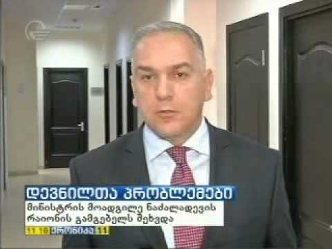 შოთა რეხვიაშვილი ნაძალადევის რაიონის გამგებელს შეხვდა