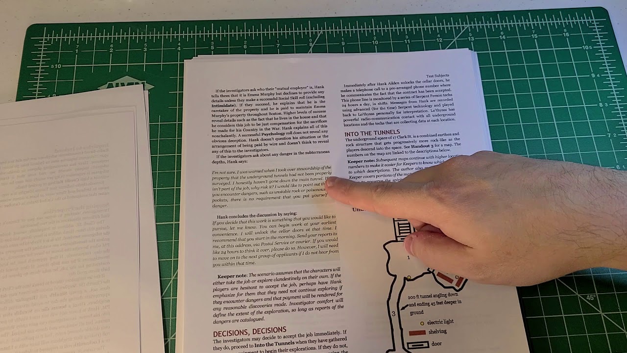 I Published "Test Subjects" On The Miskatonic Repository! - Scenario Overview