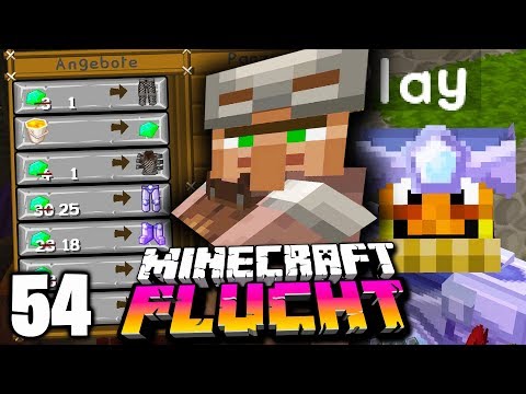 Dieser TYP verkauft uns die STÄRKSTE Rüstung im Spiel ☆ Minecraft FLUCHT #54