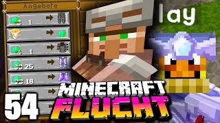 Dieser TYP verkauft uns die STÄRKSTE Rüstung im Spiel ☆ Minecraft FLUCHT #54