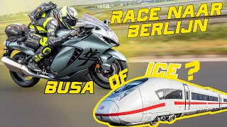 RACE NAAR BERLIJN | Suzuki Hayabusa vs. retesnelle ICE-trein
