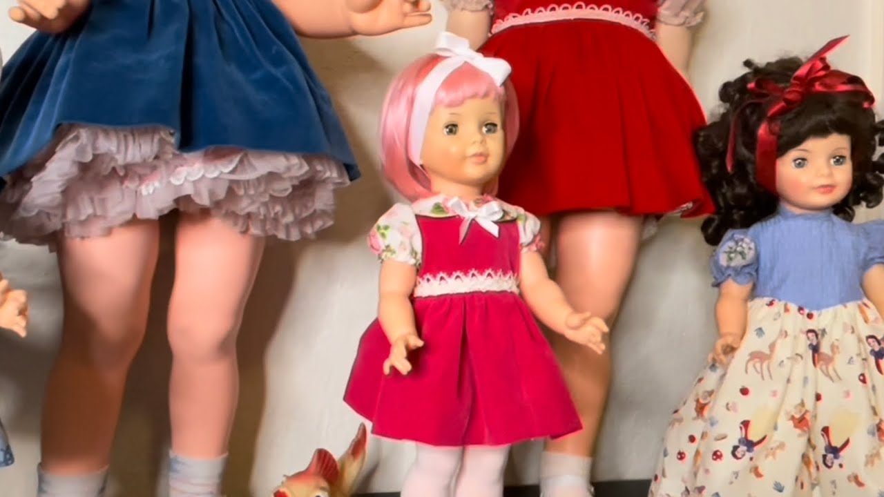 Patti Playpal 1960 Christmas Dress Replica Dress for 18” Patti Playpal