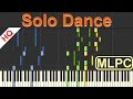 Martin Jensen - Solo Dance I Piano Tutorial & Sheets by MLPC