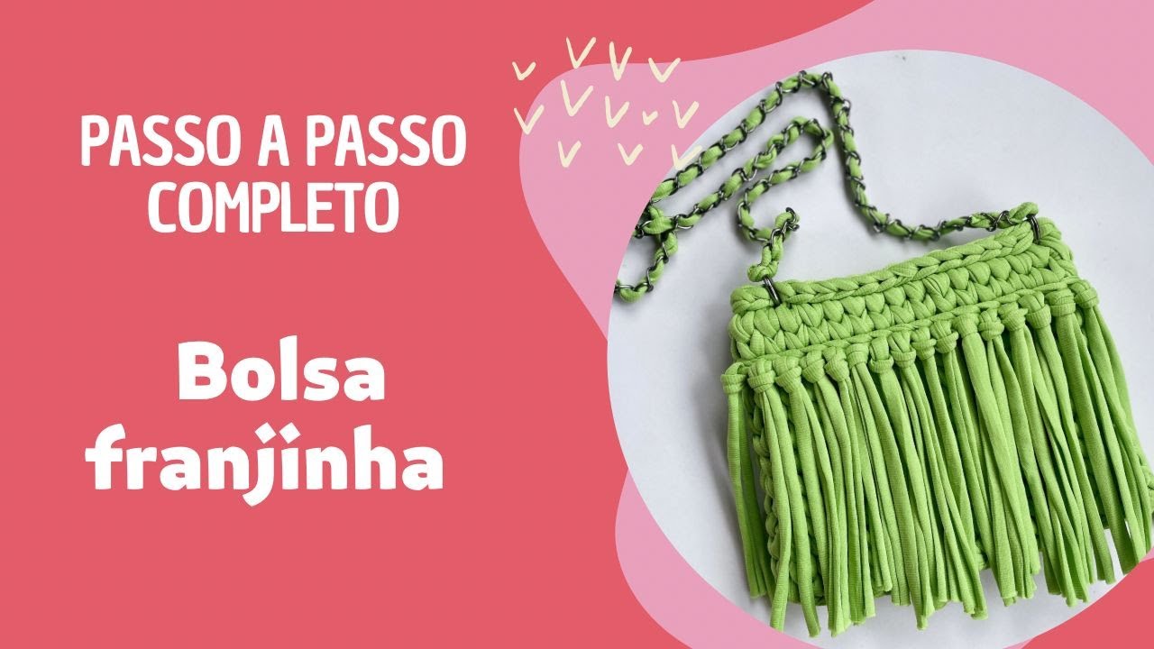 Passo a passo Bolsa Franjinha