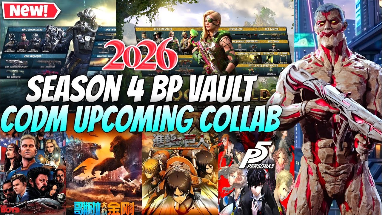 *NEW* Season 4 BP Vault Leaks+All New Upcoming New Collaboration 2026 ...