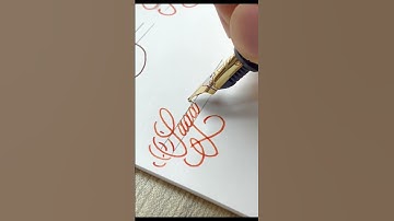 Sagarika - name handwriting with fountain pen #calligraphy #fountainpen #lettering #signature