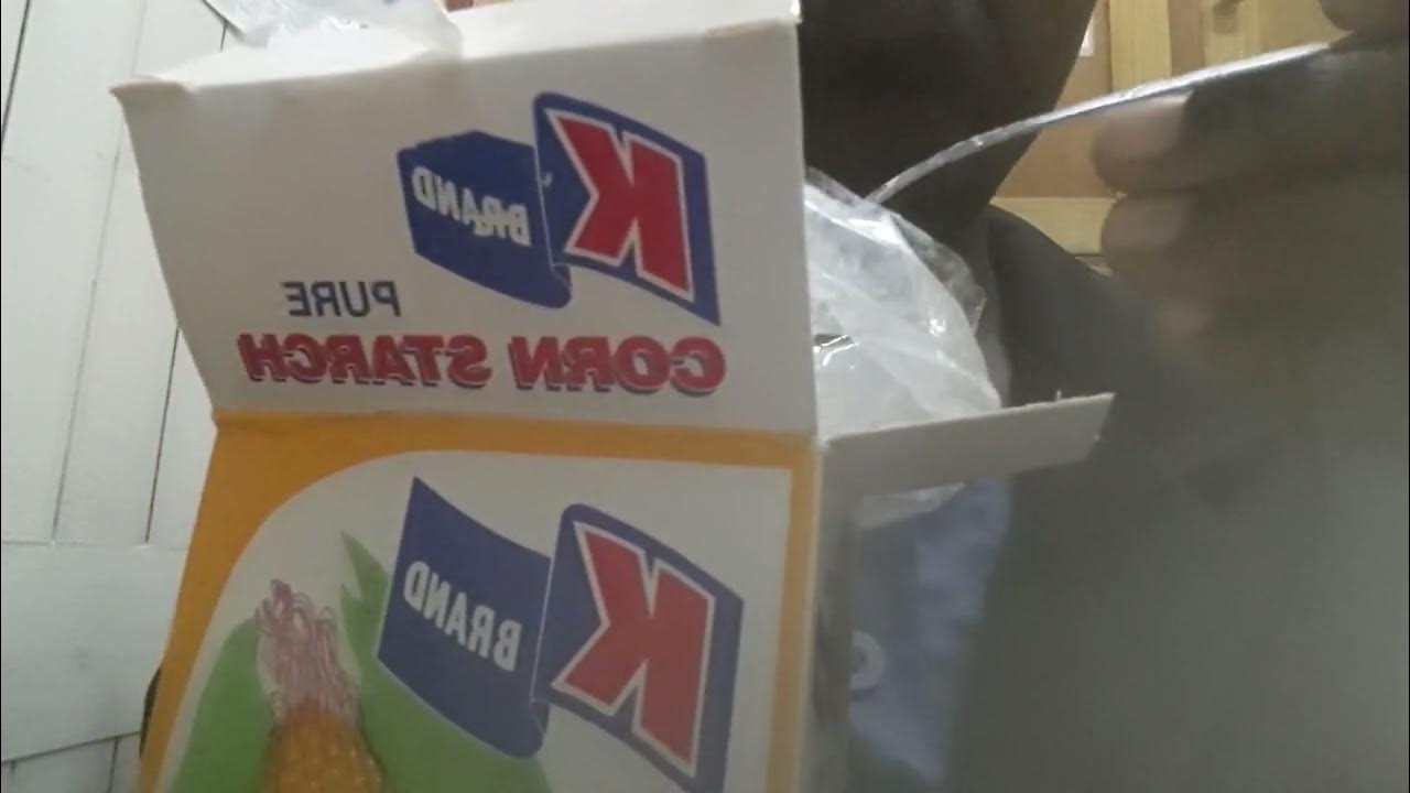 cornstarch craving swaowing KB starch YouTube