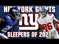 New york giants  top potential sleepers in 2021